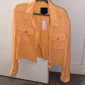 NWT Coral Sanctuary Cropped Jacket